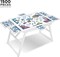 Jumbl 1500-Piece Puzzle Table w/Mat, 27" x 35" Jigsaw Puzzle Board w/Legs 6 Removable Drawers
